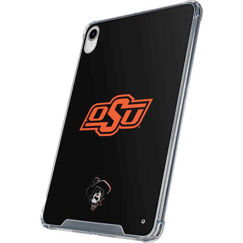 Oklahoma State University OSU on Black iPad 11th Gen (2025) Clear Case