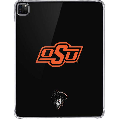 Oklahoma State University OSU on Black iPad Pro 11in (2024) Clear Case