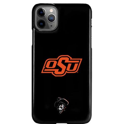 Oklahoma State University OSU on Black iPhone Cases