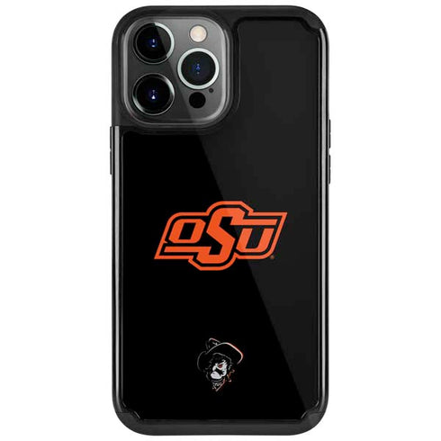 Oklahoma State University OSU on Black iPhone Cases