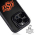 Oklahoma State University OSU on Black iPhone 14 Pro Kickstand Case