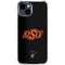 Oklahoma State University OSU on Black iPhone 15 Clear Case