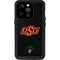 Oklahoma State University OSU on Black iPhone 15 Pro Waterproof Case