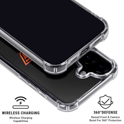 Oklahoma State University OSU on Black iPhone 16 MagSafe Case
