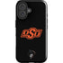 Oklahoma State University OSU on Black iPhone 16 Plus Impact Case
