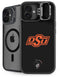 Oklahoma State University OSU on Black iPhone 16 Plus Kickstand Case