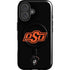 Oklahoma State University OSU on Black iPhone 16 Plus Magsafe Impact Case