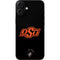 Oklahoma State University OSU on Black iPhone 16 Plus Skin