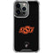 Oklahoma State University OSU on Black iPhone 16 Pro Clear Case