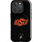Oklahoma State University OSU on Black iPhone 16 Pro Magsafe Impact Case