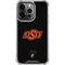 Oklahoma State University OSU on Black iPhone 16 Pro Max Clear Case