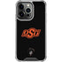 Oklahoma State University OSU on Black iPhone 16 Pro Max Clear Case
