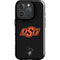 Oklahoma State University OSU on Black iPhone 16 Pro Max Impact Case