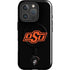 Oklahoma State University OSU on Black iPhone 16 Pro Max Magsafe Impact Case