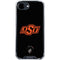 Oklahoma State University OSU on Black iPhone 16e Clear Case