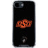 Oklahoma State University OSU on Black iPhone 16e Clear Case