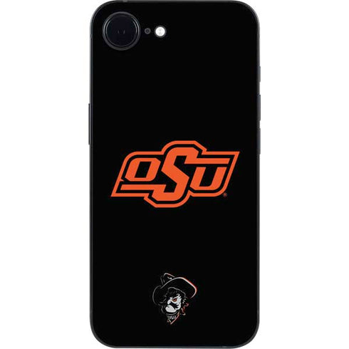 Oklahoma State University OSU on Black iPhone 16e Skin