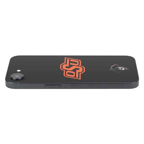 Oklahoma State University OSU on Black iPhone 16e Skin