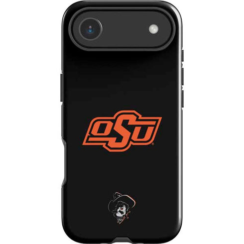 Oklahoma State University OSU on Black iPhone 17 Air Impact Case