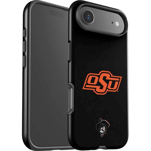 Oklahoma State University OSU on Black iPhone 17 Air Impact Case