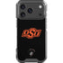 Oklahoma State University OSU on Black iPhone 17 Pro Clear Case