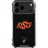 Oklahoma State University OSU on Black iPhone 17 Pro Max Clear Case