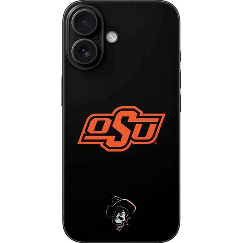 Oklahoma State University OSU on Black iPhone 17 Skin