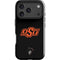 Oklahoma State University OSU on Black iPhone 18 Pro Impact Case