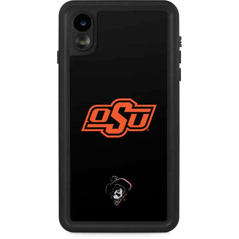 Oklahoma State University OSU on Black iPhone Cases