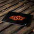 Oklahoma State University OSU on Black Apple MacBook Air Skin