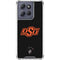 Oklahoma State University OSU on Black Moto G Stylus 5G (2025) Clear Case