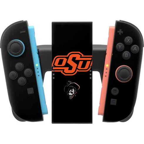 Oklahoma State University OSU on Black Nintendo Switch 2 (2025) Joy-Con Controller Skin