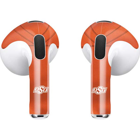 Oklahoma State University Orange Jersey Apple AirPods (3rd Gen 2021) Skin