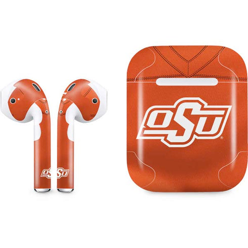 Oklahoma State University Orange Jersey Apple AirPods Skin