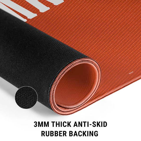 Oklahoma State University Orange Jersey Gaming Mouse Pad