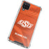 Oklahoma State University Orange Jersey Galaxy A12 Clear Case