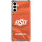 Oklahoma State University Orange Jersey Galaxy A13 5G Clear Case