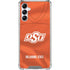 Oklahoma State University Orange Jersey Galaxy A14 5G Clear Case