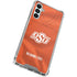 Oklahoma State University Orange Jersey Galaxy A14 5G Clear Case