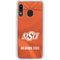 Oklahoma State University Orange Jersey Galaxy A20 Clear Case