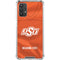 Oklahoma State University Orange Jersey Galaxy A32 5G Clear Case