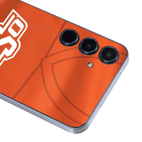 Oklahoma State University Orange Jersey Galaxy A55 5G Skin