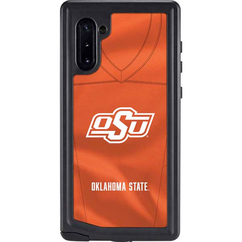 Oklahoma State University Orange Jersey Galaxy Note 10 Waterproof Case