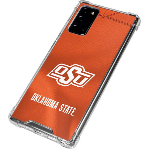 Oklahoma State University Orange Jersey Galaxy Note20 5G Clear Case