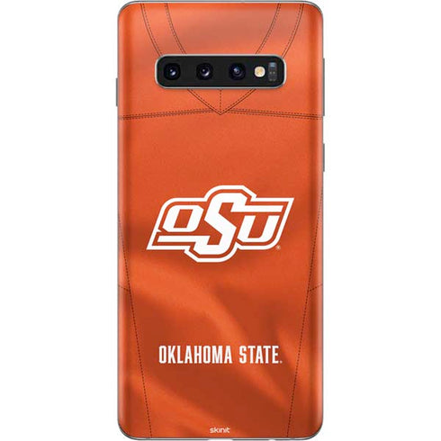 Oklahoma State University Orange Jersey Galaxy S10 Skin