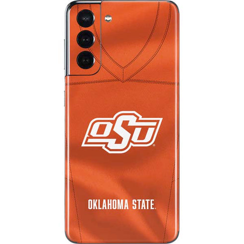 Oklahoma State University Orange Jersey Galaxy S21 5G Skin