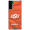 Oklahoma State University Orange Jersey Galaxy S21 FE Clear Case