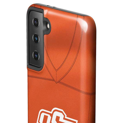 Oklahoma State University Orange Jersey Galaxy S21 FE Pro Case