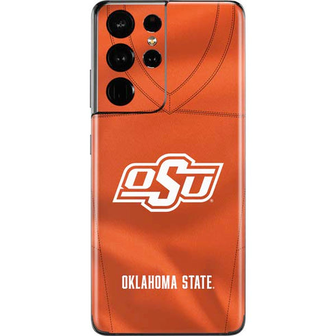 Oklahoma State University Orange Jersey Galaxy S21 Ultra 5G Skin