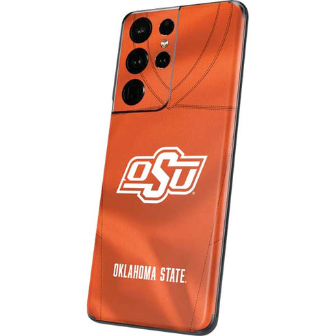 Oklahoma State University Orange Jersey Galaxy S21 Ultra 5G Skin